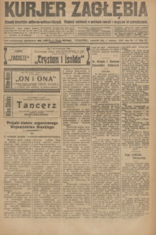 Kurjer Zagłębia : dziennik bezpartyjny polityczno-społeczno-literacki. R.15, nr 177 (5 sierpnia 1920)