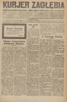 Kurjer Zagłębia : dziennik bezpartyjny polityczno-społeczno-literacki. R.15, nr 196 (27 sierpnia 1920)