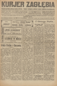 Kurjer Zagłębia : dziennik bezpartyjny polityczno-społeczno-literacki. R.15, nr 218 (23 września 1920)