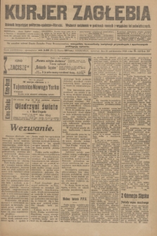 Kurjer Zagłębia : dziennik bezpartyjny polityczno-społeczno-literacki. R.15, nr 242 (21 października 1920)