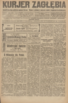Kurjer Zagłębia : dziennik bezpartyjny polityczno-społeczno-literacki. R.15, nr 244 (23 października 1920)