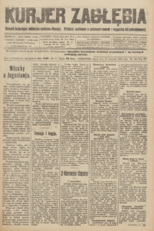 Kurjer Zagłębia : dziennik bezpartyjny polityczno-społeczno-literacki. R.15, nr 266 (19 listopada 1920)
