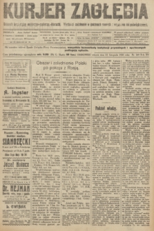 Kurjer Zagłębia : dziennik bezpartyjny polityczno-społeczno-literacki. R.15, nr 269 (23 listopada 1920)