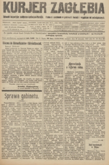 Kurjer Zagłębia : dziennik bezpartyjny polityczno-społeczno-literacki. R.15, nr 274 (28 listopada 1920)