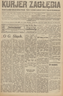 Kurjer Zagłębia : dziennik bezpartyjny polityczno-społeczno-literacki. R.15, nr 278 (3 grudnia 1920)