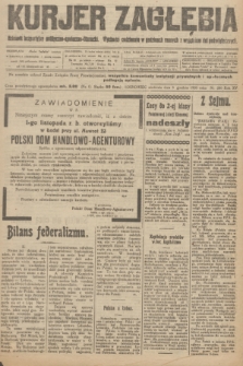Kurjer Zagłębia : dziennik bezpartyjny polityczno-społeczno-literacki. R.15, nr 280 (5 grudnia 1920)