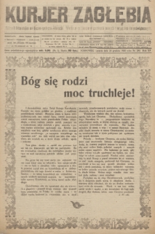 Kurjer Zagłębia : dziennik bezpartyjny polityczno-społeczno-literacki. R.15, nr 295 (24 grudnia 1920)