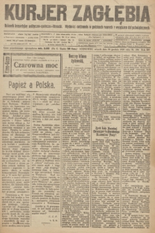 Kurjer Zagłębia : dziennik bezpartyjny polityczno-społeczno-literacki. R.15, nr 296 (28 grudnia 1920)