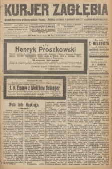 Kurjer Zagłębia : dziennik bezpartyjny polityczno-społeczno-literacki. R.15 [i.e.16], nr 101 (10 maja 1921)