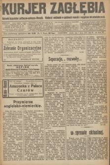 Kurjer Zagłębia : dziennik bezpartyjny polityczno-społeczno-literacki. R.15 [i.e.16], nr 143 (1 lipca 1921)