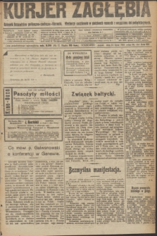 Kurjer Zagłębia : dziennik bezpartyjny polityczno-społeczno-literacki. R.15 [i.e.16], nr 161 (22 lipca 1921)