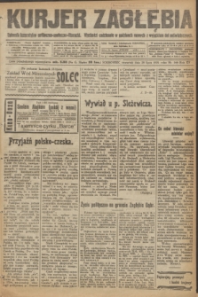 Kurjer Zagłębia : dziennik bezpartyjny polityczno-społeczno-literacki. R.15 [i.e.16], nr 166 (28 lipca 1921)