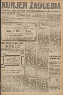 Kurjer Zagłębia : dziennik bezpartyjny polityczno-społeczno-literacki. R.15 [i.e.16], nr 187 (23 sierpnia 1921)