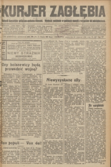 Kurjer Zagłębia : dziennik bezpartyjny polityczno-społeczno-literacki. R.15 [i.e.16], nr 207 (16 września 1921)