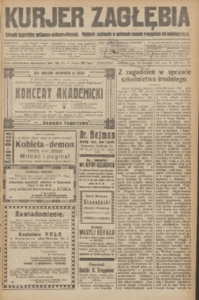 Kurjer Zagłębia : dziennik bezpartyjny polityczno-społeczno-literacki. R.15 [i.e.16], nr 215 (25 września 1921)