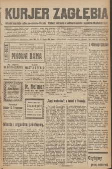 Kurjer Zagłębia : dziennik bezpartyjny polityczno-społeczno-literacki. R.15 [i.e.16], nr 218 (29 września 1921)