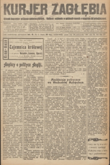 Kurjer Zagłębia : dziennik bezpartyjny polityczno-społeczno-literacki. R.15 [i.e.16], nr 243 (28 października 1921)