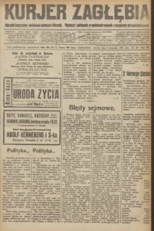 Kurjer Zagłębia : dziennik bezpartyjny polityczno-społeczno-literacki. R.15 [i.e.16], nr 251 (8 listopada 1921)