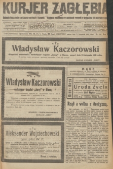 Kurjer Zagłębia : dziennik bezpartyjny polityczno-społeczno-literacki. R.15 [i.e.16], nr 254 (11 listopada 1921)