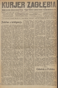 Kurjer Zagłębia : dziennik bezpartyjny polityczno-społeczno-literacki. R.15 [i.e.16], nr 260 (18 listopada 1921)