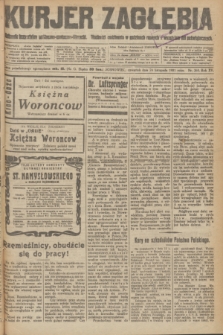 Kurjer Zagłębia : dziennik bezpartyjny polityczno-społeczno-literacki. R.15 [i.e.16], nr 265 (24 listopada 1921)