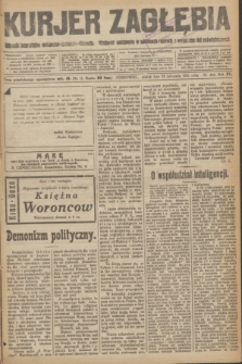 Kurjer Zagłębia : dziennik bezpartyjny polityczno-społeczno-literacki. R.15 [i.e.16], nr 266 (25 listopada 1921)