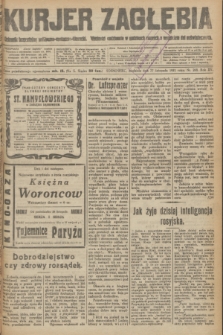 Kurjer Zagłębia : dziennik bezpartyjny polityczno-społeczno-literacki. R.15 [i.e.16], nr 268 (27 listopada 1921)