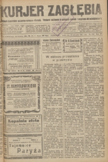 Kurjer Zagłębia : dziennik bezpartyjny polityczno-społeczno-literacki. R.15 [i.e.16], nr 270 (30 listopada 1921)
