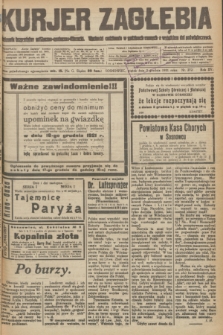Kurjer Zagłębia : dziennik bezpartyjny polityczno-społeczno-literacki. R.15 [i.e.16], nr 272 (2 grudnia 1921)