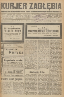 Kurjer Zagłębia : dziennik bezpartyjny polityczno-społeczno-literacki. R.15 [i.e.16], nr 273 (3 grudnia 1921)