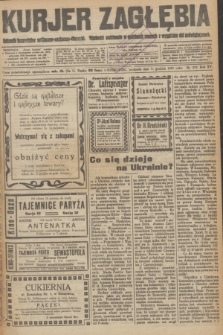Kurjer Zagłębia : dziennik bezpartyjny polityczno-społeczno-literacki. R.15 [i.e.16], nr 279 (11 grudnia 1921)