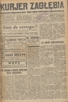 Kurjer Zagłębia : dziennik bezpartyjny polityczno-społeczno-literacki. R.15 [i.e.16], nr 280 (13 grudnia 1921)