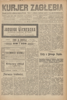 Kurjer Zagłębia : dziennik bezpartyjny polityczno-społeczno-literacki. R.16 [!], nr 89 (21 kwietnia 1922)