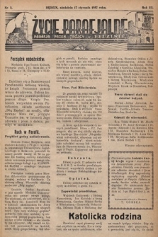 Życie Parafjalne : parafja Przen. Trójcy w Będzinie. 1937, nr 3