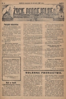 Życie Parafjalne : parafja Przen. Trójcy w Będzinie. 1937, nr 5
