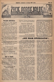 Życie Parafjalne : parafja Przen. Trójcy w Będzinie. 1937, nr 7