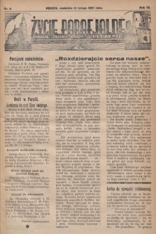 Życie Parafjalne : parafja Przen. Trójcy w Będzinie. 1937, nr 8