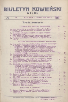 Biuletyn Kowieński Wilbi. 1926, № 23 (17 lutego)