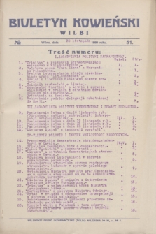 Biuletyn Kowieński Wilbi. 1926, № 51 (30 listopada)