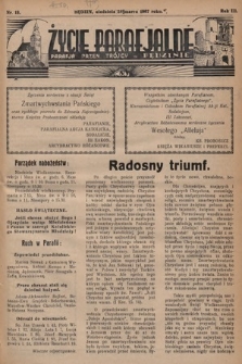 Życie Parafjalne : parafja Przen. Trójcy w Będzinie. 1937, nr 13