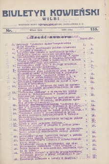 Biuletyn Kowieński Wilbi. 1928, nr 135 (17 września)