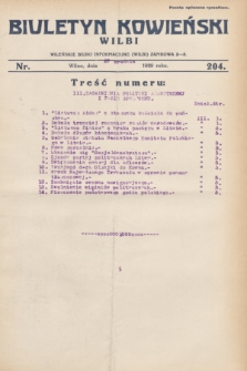 Biuletyn Kowieński Wilbi. 1929, nr 204 (27 grudnia)