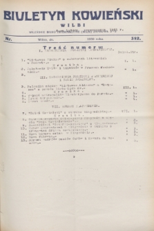 Biuletyn Kowieński Wilbi. 1931, nr 382 (6 lutego)