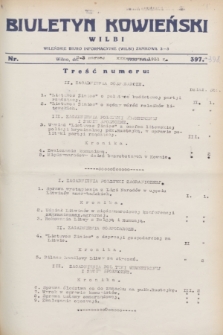 Biuletyn Kowieński Wilbi. 1931, nr 397 [i.e.397-398] (2-3 marca)