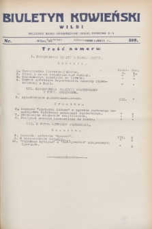 Biuletyn Kowieński Wilbi. 1931, nr 399 (4 marca)