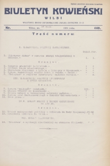 Biuletyn Kowieński Wilbi. 1931, nr 449 (26 maja)