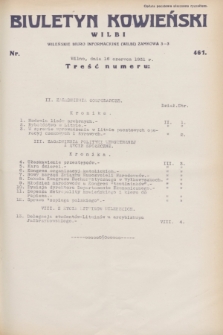 Biuletyn Kowieński Wilbi. 1931, nr 461 (16 czerwca)
