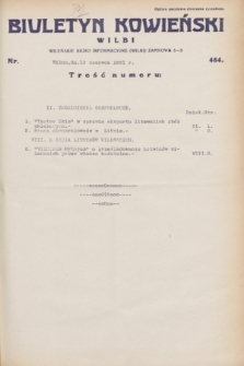 Biuletyn Kowieński Wilbi. 1931, nr 464 (19 czerwca)