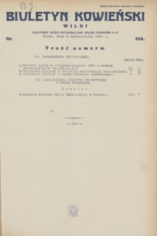Biuletyn Kowieński Wilbi. 1931, nr 528 (8 października)