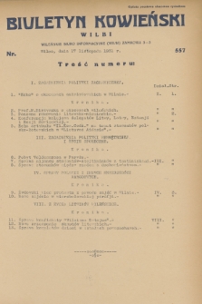 Biuletyn Kowieński Wilbi. 1931, nr 557 (17 listopada)